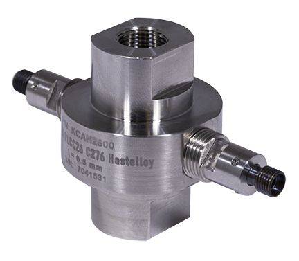 High-pressure External Flow Cells for 1/4" Tubing