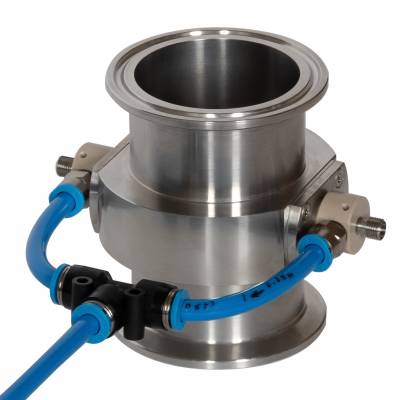 Tri-clamp Flowcells for Low-temperature Applications