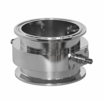 Stainless Steel Tri-Clamp Flow Cells